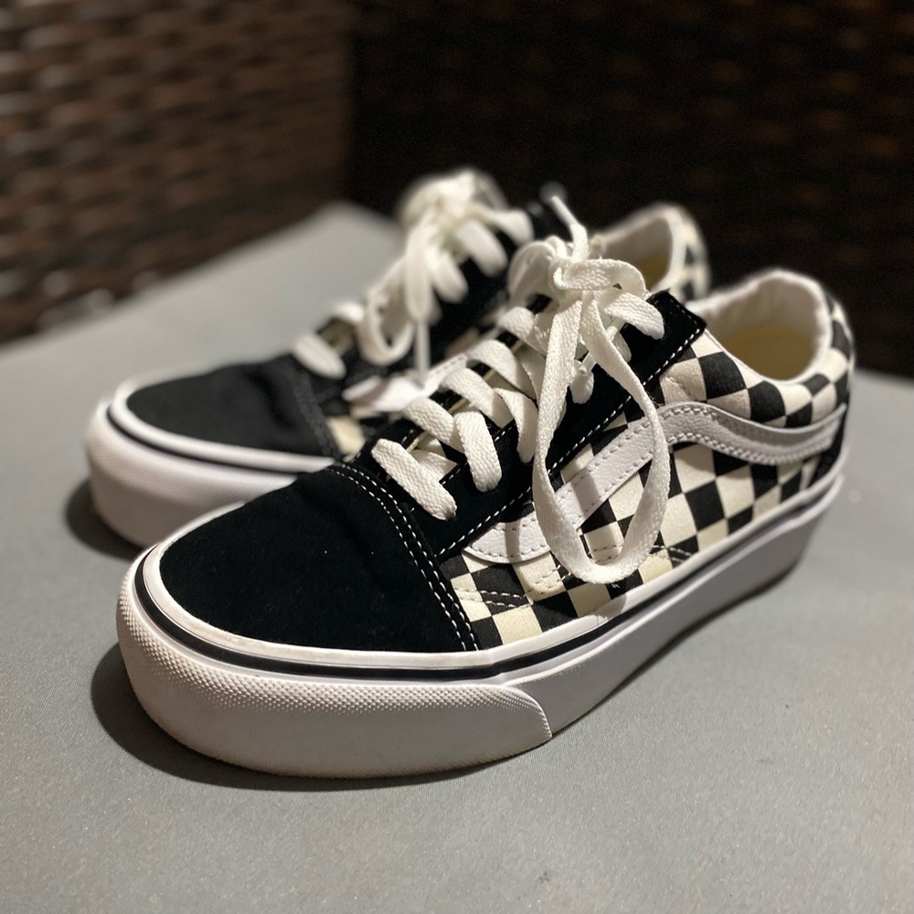 Vans Checkerboard Platform